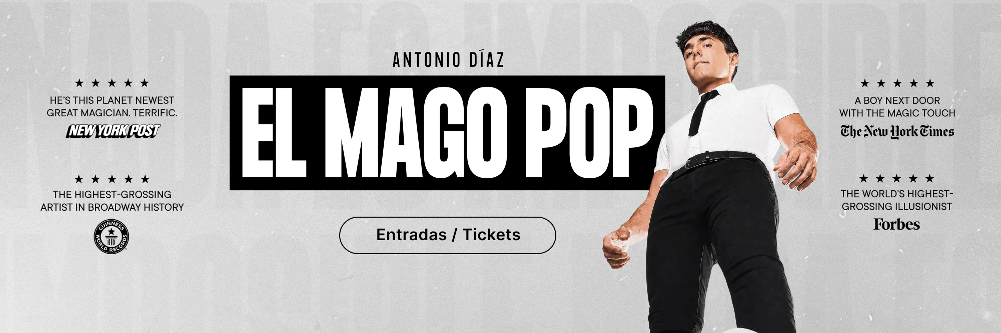 El Mago Pop - Nada es Imposible, Barcelona | © El Mago Pop